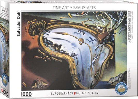 Eurographics Soft Watch at the Moment of Its First Explosion by Salvador Dalí 1000-Piece Puzzle