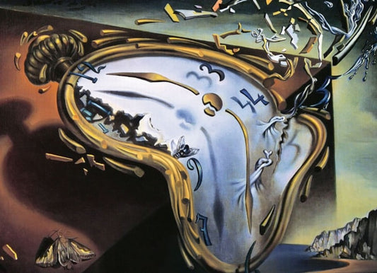 Eurographics Soft Watch at the Moment of Its First Explosion by Salvador Dalí 1000-Piece Puzzle
