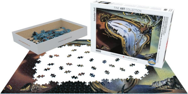 Eurographics Soft Watch at the Moment of Its First Explosion by Salvador Dalí 1000-Piece Puzzle