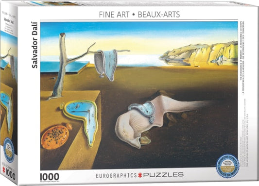 Eurographics The Persistence of Memory by Salvador Dali 1000-Piece Puzzle