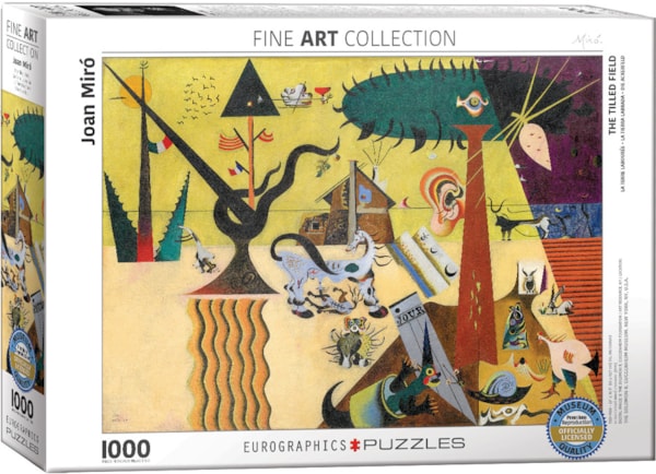 Eurographics The Tilled Field by Joan Miró 1000-Piece Puzzle