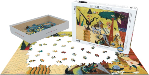 Eurographics The Tilled Field by Joan Miró 1000-Piece Puzzle