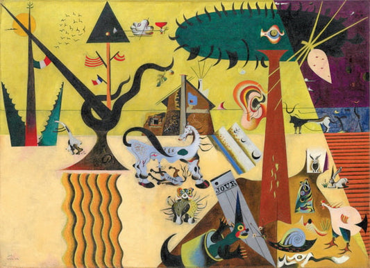 Eurographics The Tilled Field by Joan Miró 1000-Piece Puzzle