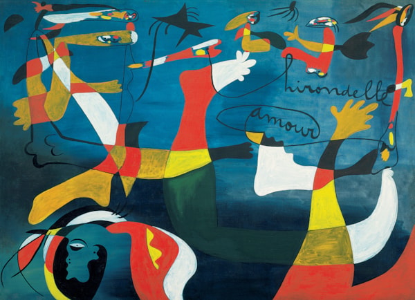 EuroGraphics Swallow Love by Joan Miró 1000-Piece Puzzle