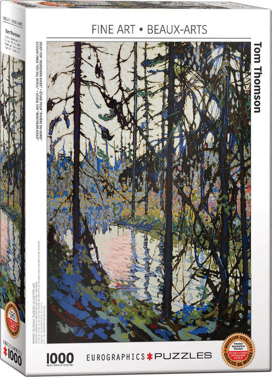 EUROGRAPHICS Study for Northern River by Tom Thomson 1000-Piece Puzzle