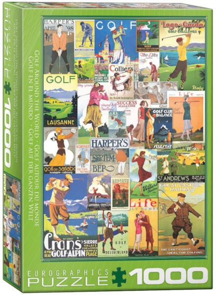 EuroGraphics Golf Around the World 1000-Piece Puzzle