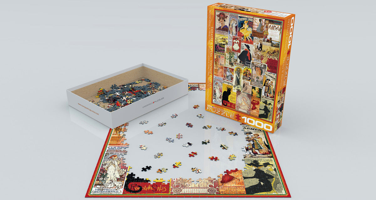 EuroGraphics Theater & Opera Vintage Posters 1000-Piece Puzzle