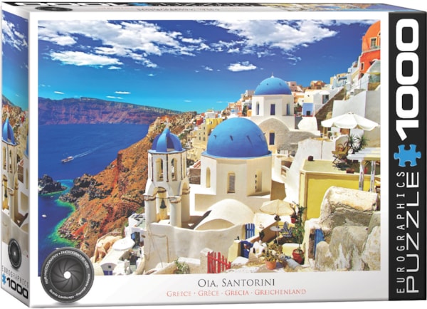 EUROGRAPHICS, Oia Santorini Greece 1000-Piece Puzzle