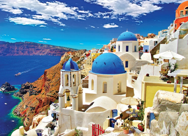 EUROGRAPHICS, Oia Santorini Greece 1000-Piece Puzzle