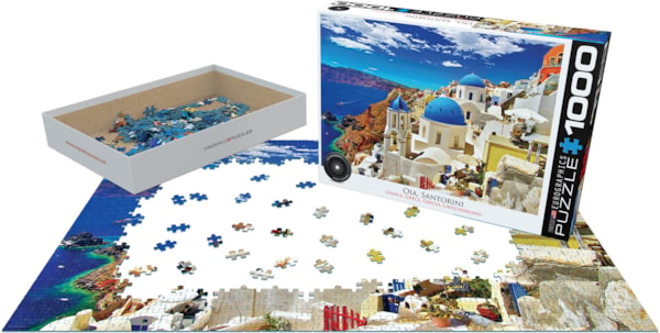 EUROGRAPHICS, Oia Santorini Greece 1000-Piece Puzzle