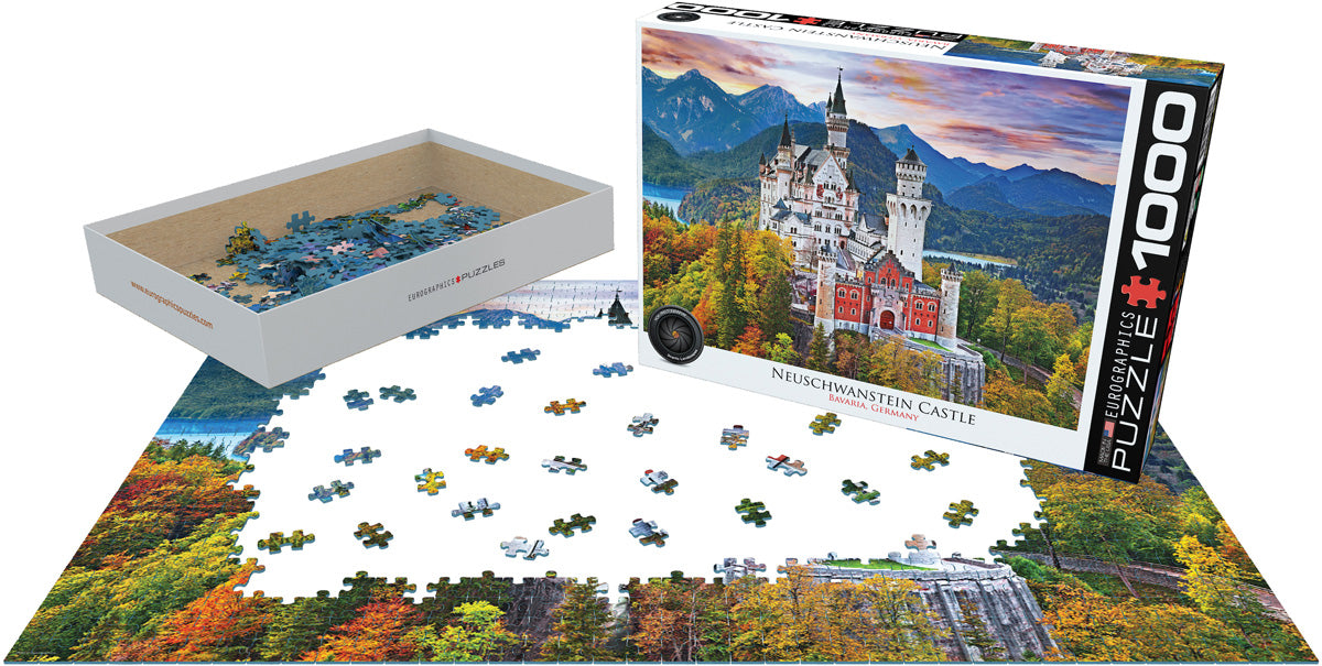 Eurographics Neuschwanstein Castle Germany 1000-Piece Puzzle
