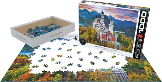 Eurographics Neuschwanstein Castle Germany 1000-Piece Puzzle