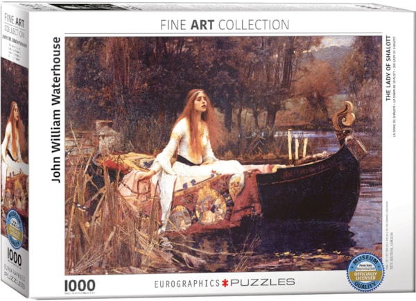 Eurographics The Lady of Shalott by John William Waterhouse 1000-Piece Puzzle
