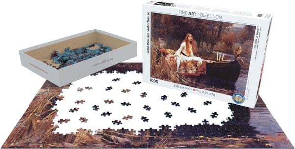 Eurographics The Lady of Shalott by John William Waterhouse 1000-Piece Puzzle