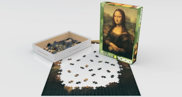 Eurographics Mona Lisa by Leonardo da Vinci 1000-Piece Puzzle