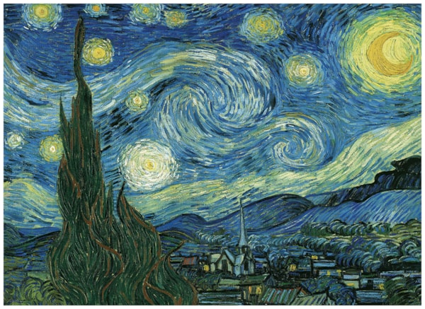 EUROGRAPHICS, Starry Night Lunch Bag 100 Puzzle