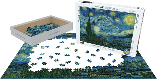 Eurographics The Starry Night by Vincent van Gogh 1000-Piece Puzzle