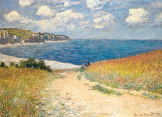 Eurographics Path through the Wheat Fields by Claude Monet 1000-Piece Puzzle