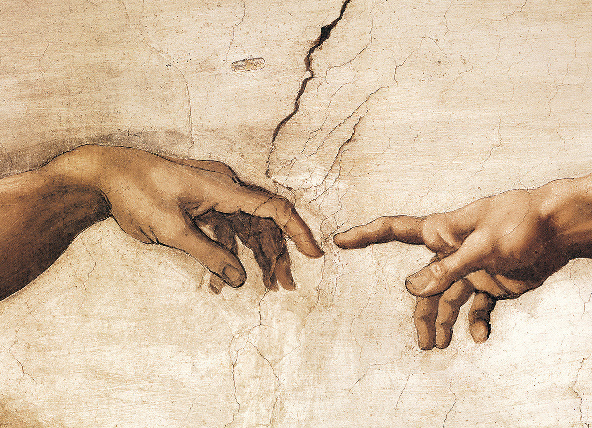 EUROGRAPHICS Creation of Adam (Detail) by Michelangelo 1000-Piece Puzzle