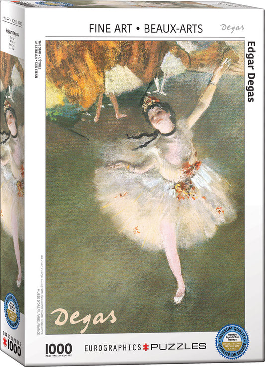 EUROGRAPHICS The Star by Edgar Degas 1000-Piece Puzzle