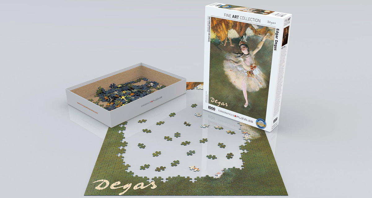 EUROGRAPHICS The Star by Edgar Degas 1000-Piece Puzzle