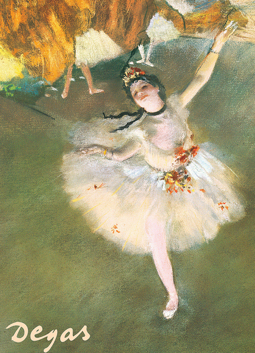 EUROGRAPHICS The Star by Edgar Degas 1000-Piece Puzzle