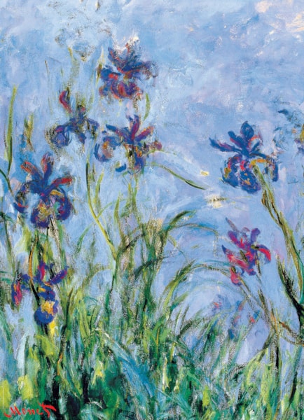 Eurographics Irises (Detail) by Claude Monet 1000-Piece Puzzle