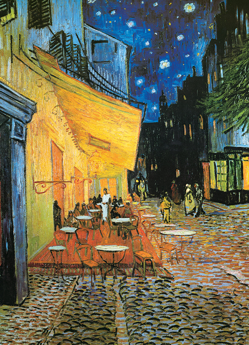Eurographics Café Terrace at Night by Vincent van Gogh 1000-Piece Puzzle