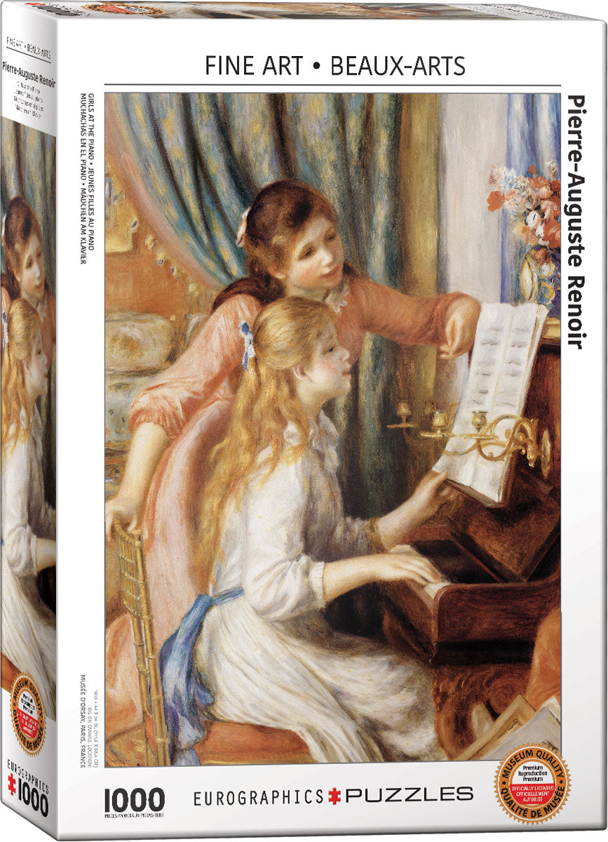 EUROGRAPHICS Girls at the Piano by Pierre-Auguste Renoir 1000-Piece Puzzle