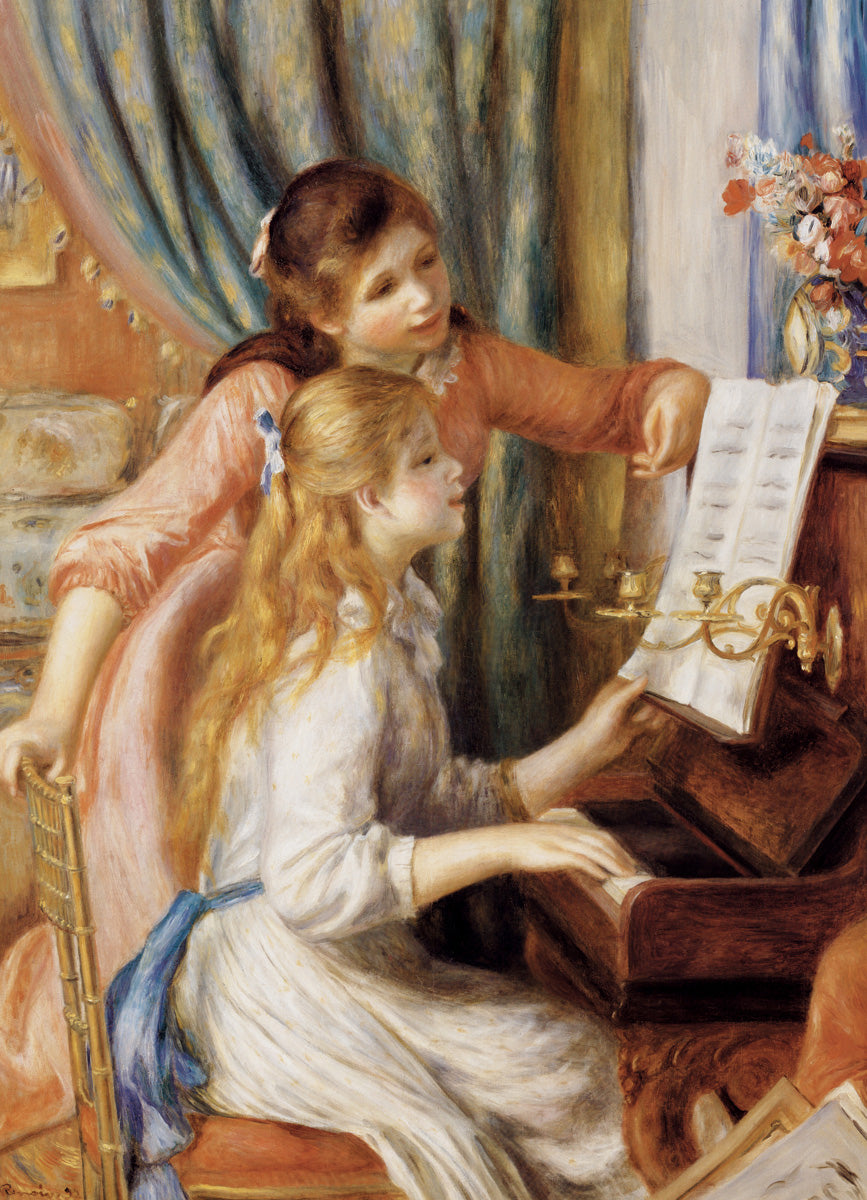 EUROGRAPHICS Girls at the Piano by Pierre-Auguste Renoir 1000-Piece Puzzle