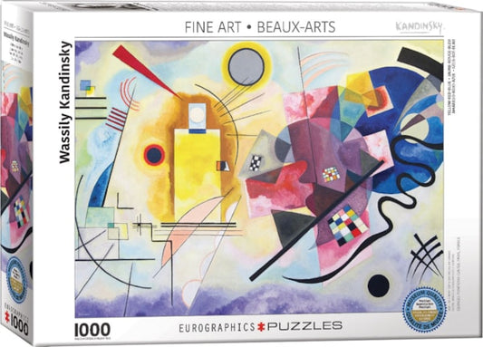 EUROGRAPHICS Yellow-Red-Blue by Wassily Kandinsky 1000-Piece Puzzle