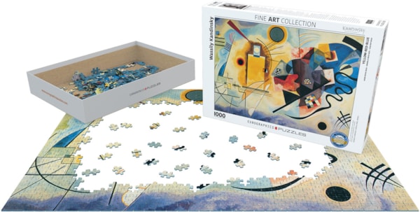 EUROGRAPHICS Yellow-Red-Blue by Wassily Kandinsky 1000-Piece Puzzle