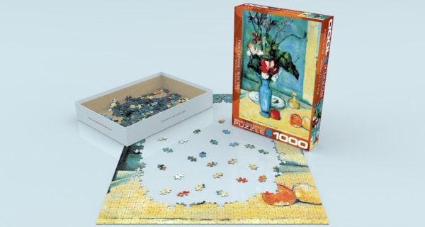 Eurographics Blue Vase by Paul Cezanne 1000-Piece Puzzle