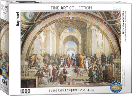 Eurographics School of Athens by Raphael 1000-Piece Puzzle