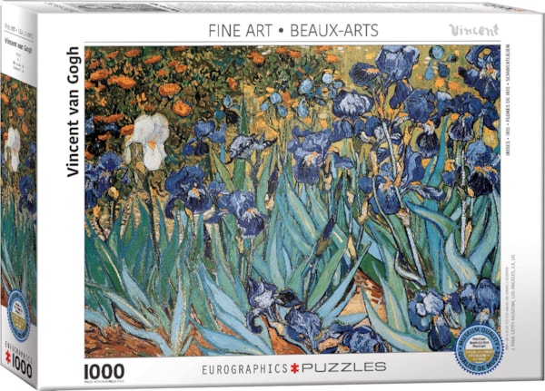 Eurographics Irises by Vincent van Gogh 1000-Piece Puzzle