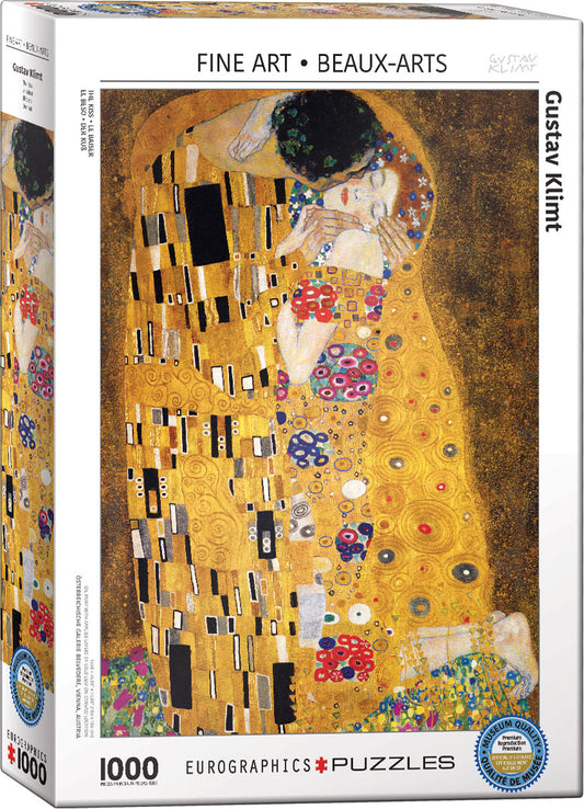 Eurographics The Kiss 1000-Piece Puzzle