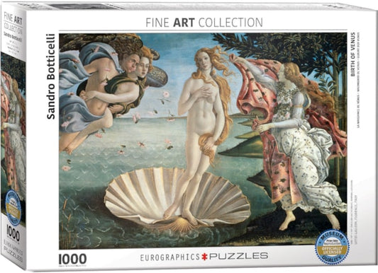 Eurographics Birth of Venus by Sandro Botticelli 1000-Piece Puzzle