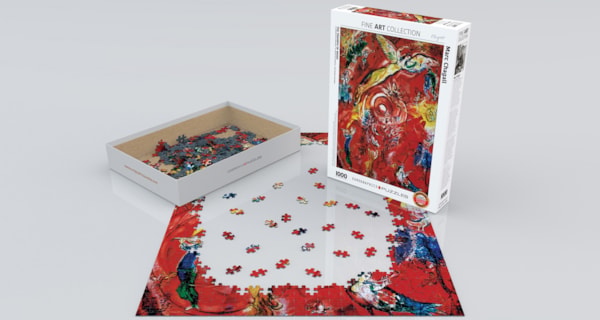 EuroGraphics The Triumph of Music by Marc Chagall 1000-Piece Puzzle