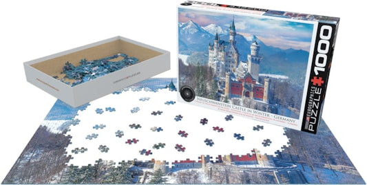 EUROGRAPHICS, Neuschwanstein Castle in Winter 1000-Piece Puzzle