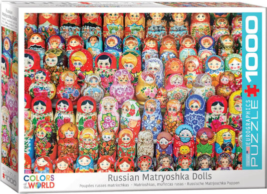 EUROGRAPHICS Russian Matryoshka Dolls  1000 piece Puzzle.