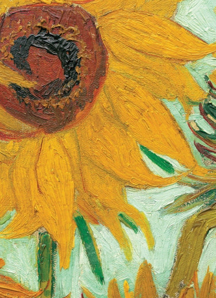 Eurographics Twelve Sunflowers ( Detail) by Vincent van Gogh 1000-Piece Puzzle