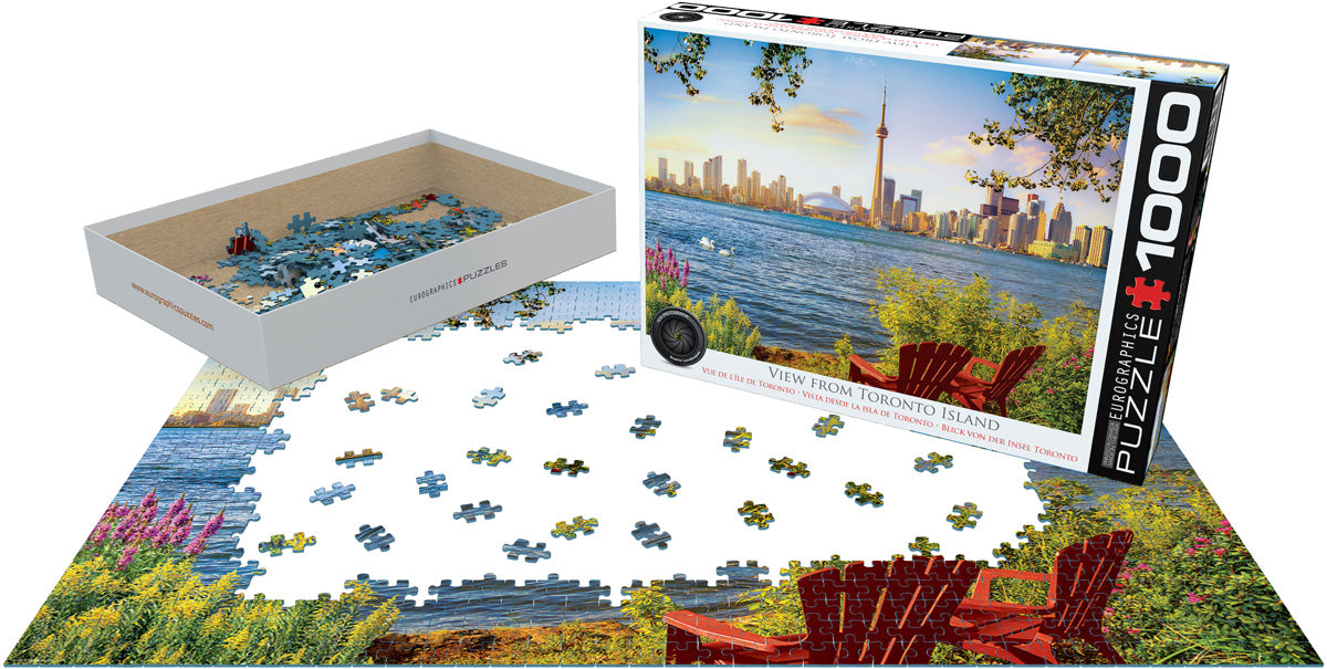 Eurographics View from Toronto Island 1000-Piece Puzzle
