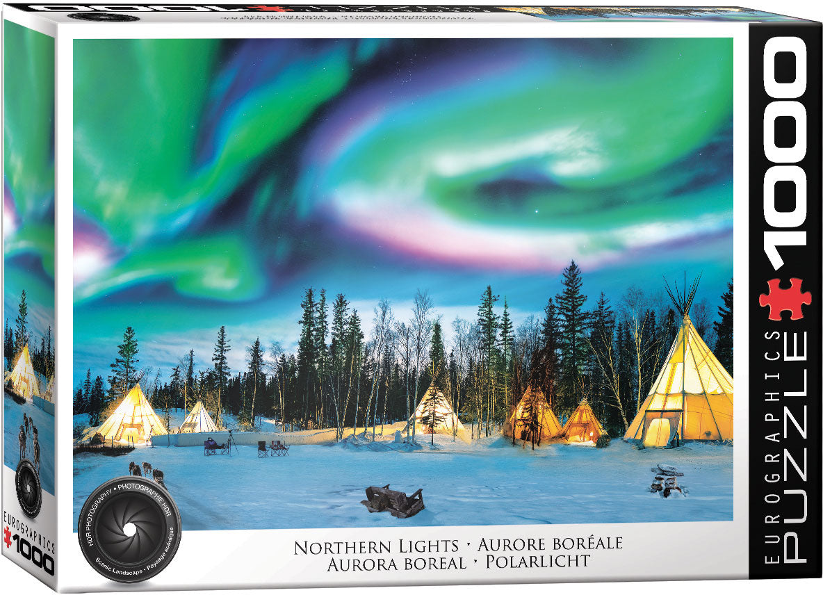 Eurographics Northern Lights 1000-Piece Puzzle