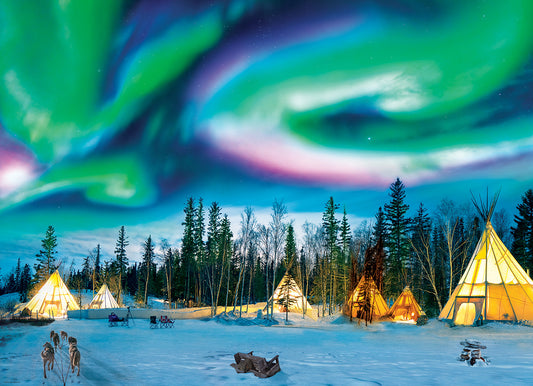 Eurographics Northern Lights 1000-Piece Puzzle