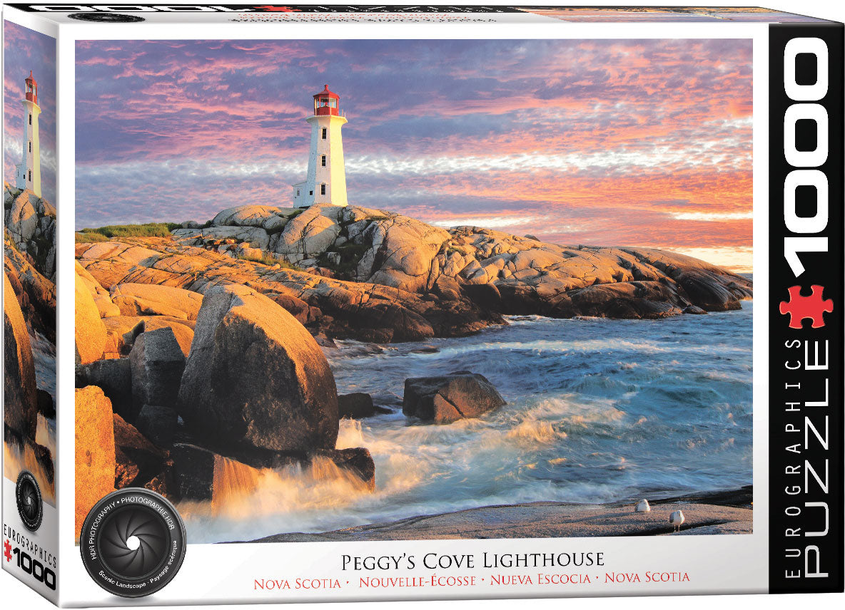 Eurographics Peggy’s Cove Lighthouse. Nova Scotia - 1000-Piece Puzzle