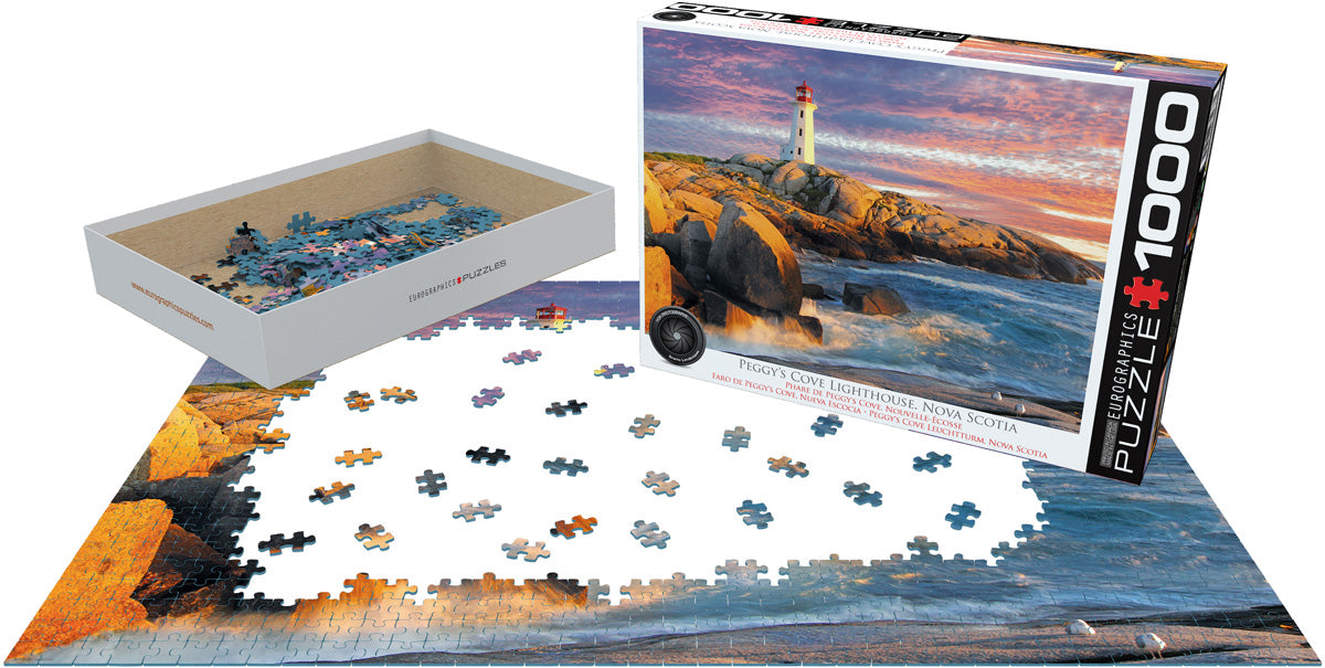 Eurographics Peggy’s Cove Lighthouse. Nova Scotia - 1000-Piece Puzzle