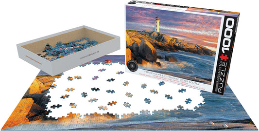 Eurographics Peggy’s Cove Lighthouse. Nova Scotia - 1000-Piece Puzzle