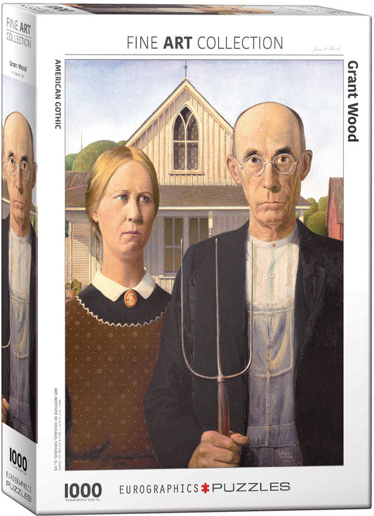 EUROGRAPHICS American Gothic 1000-Piece Puzzle