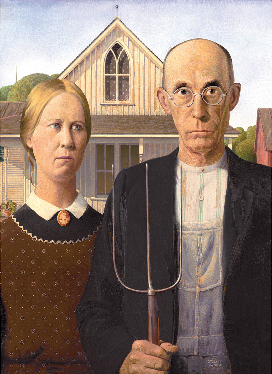 EUROGRAPHICS American Gothic 1000-Piece Puzzle