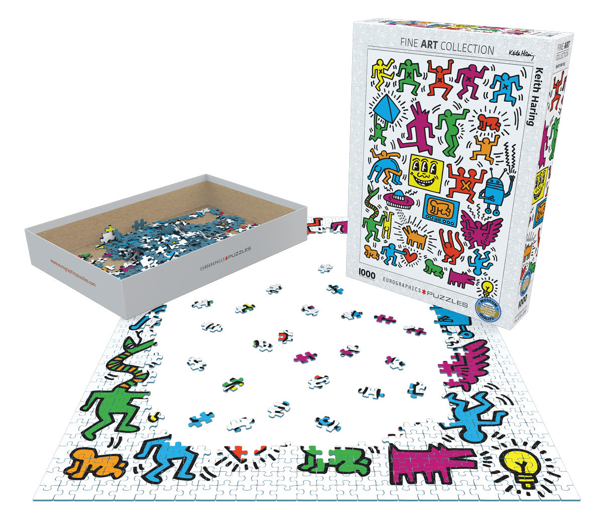 Eurographics Collage 1000-Piece Puzzle